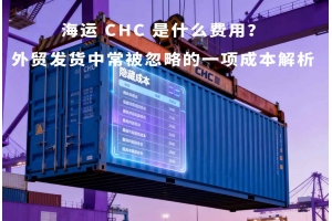 海運(yùn) CHC 是什么費(fèi)用？外貿(mào)發(fā)貨中常被忽略的一項(xiàng)成本解析